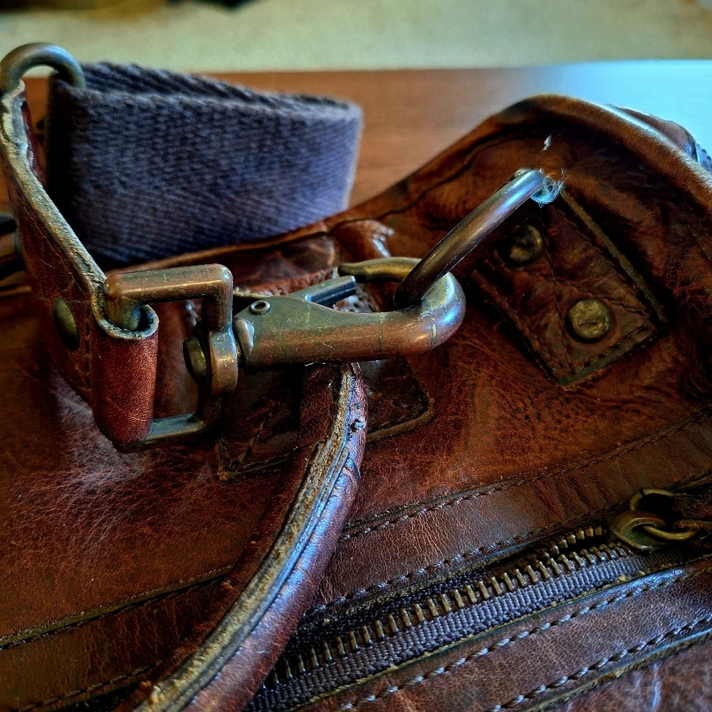 Vintage Will Leather Goods 1978 Cognac 